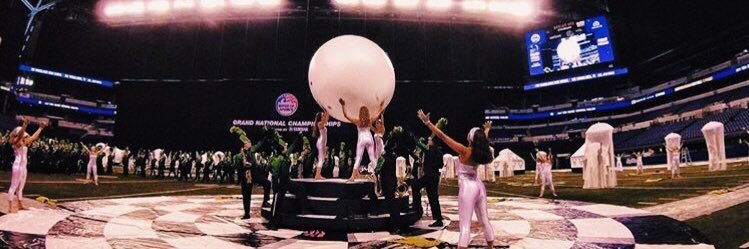 TWHS Color Guard banner
