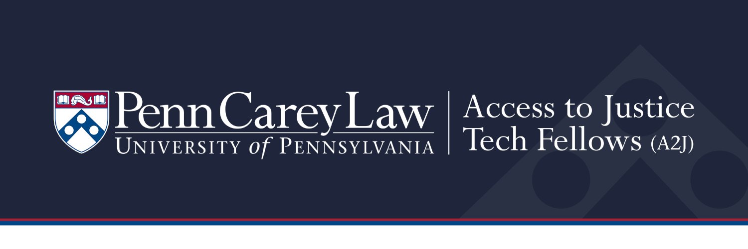 A2J Tech Fellows banner