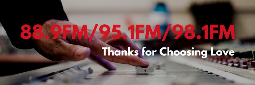 Love FM Belize banner