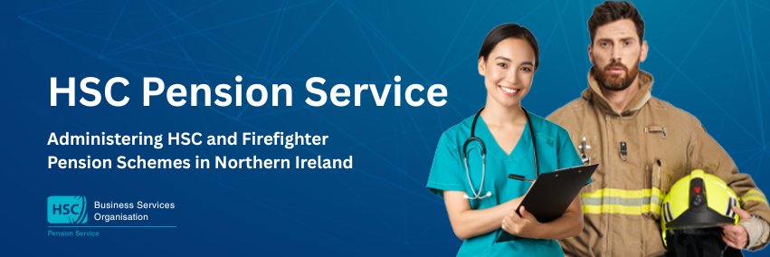 HSC Pension Service banner