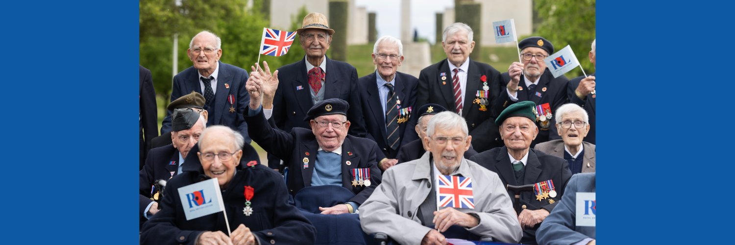 Royal British Legion's banner