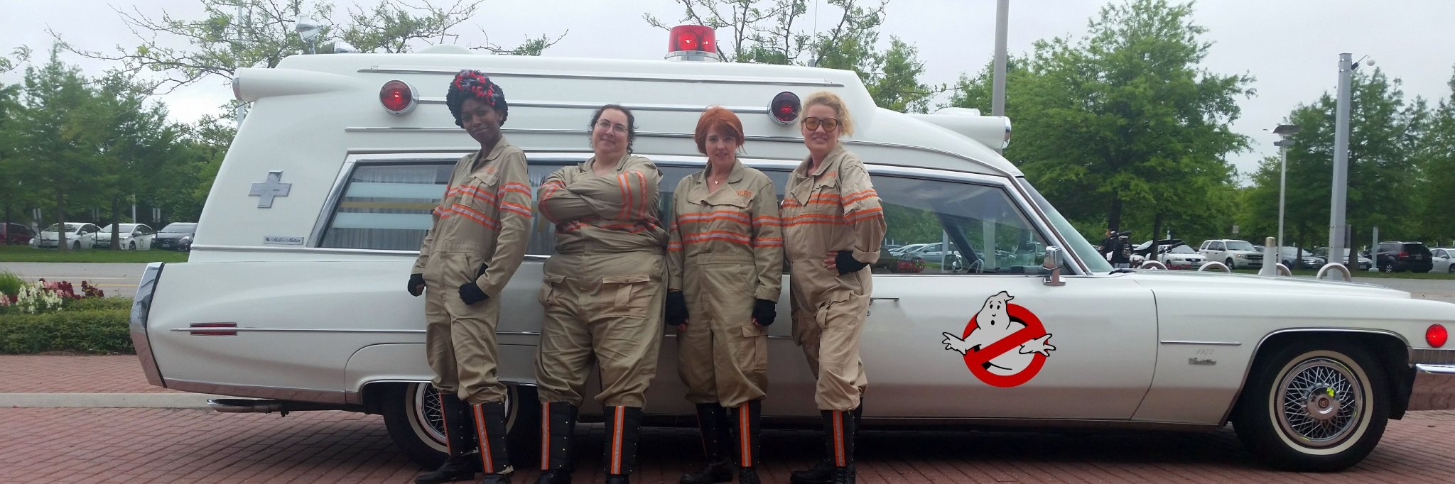 Southern Belle Ghostbusters banner