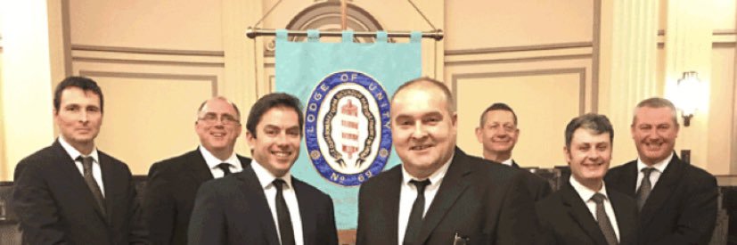 Lodge of Unity, 69 banner