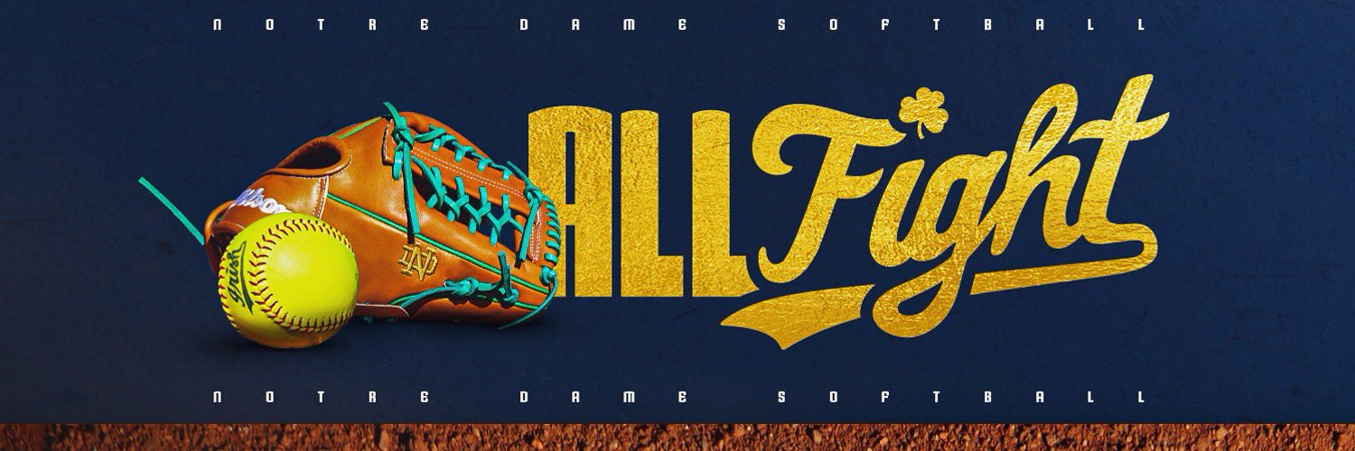 Notre Dame Softball Profile Banner