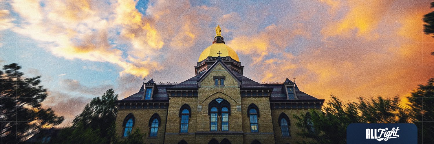 Notre Dame Softball banner
