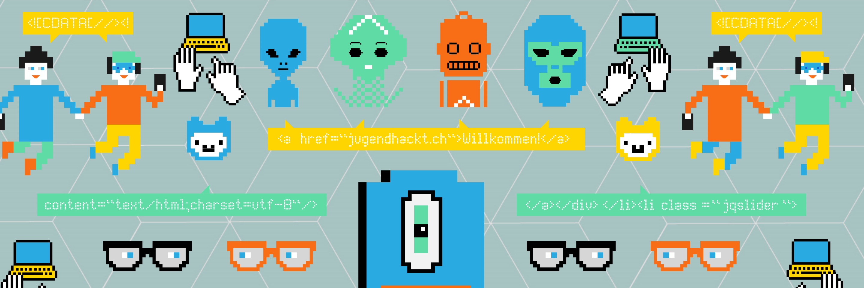 Jugend hackt Schweiz banner