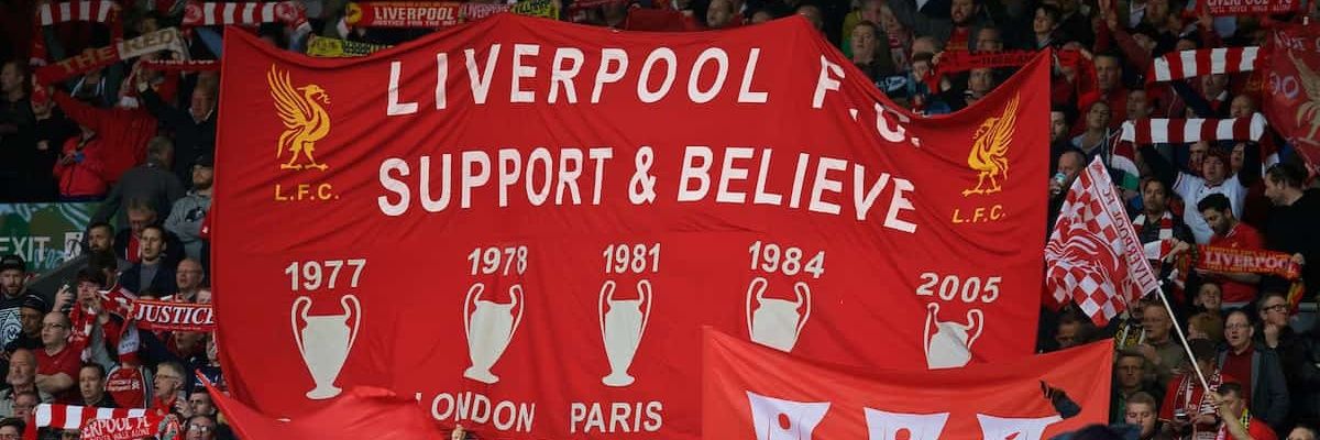 The Anfield Red banner