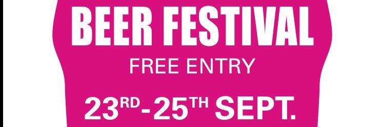 Folkestone Beer Fest banner