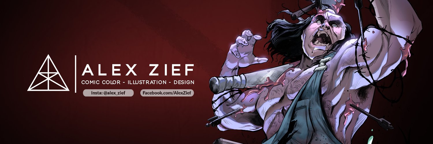 Alex Zief - Pro comic colorist banner