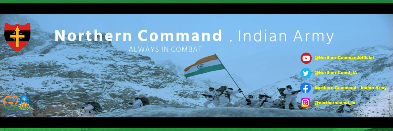 NORTHERN COMMAND - INDIAN ARMY's banner