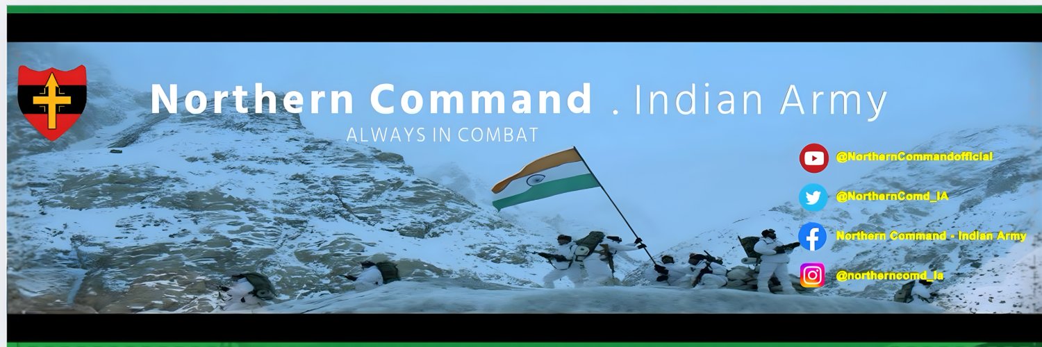 NORTHERN COMMAND - INDIAN ARMY banner
