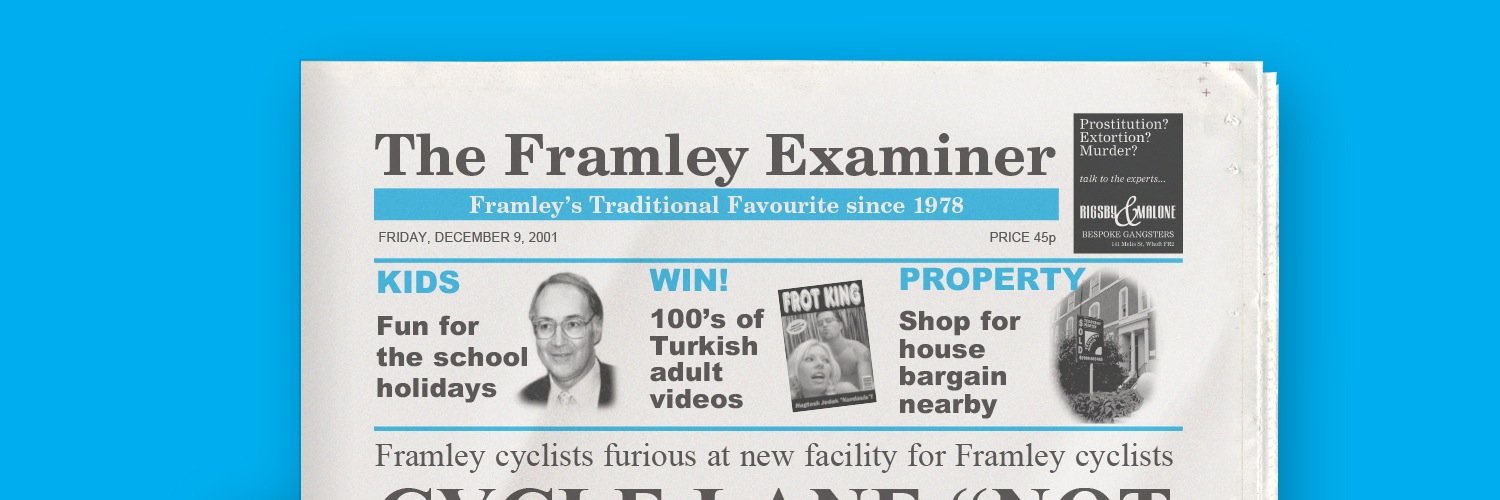 framleyexaminer's profile banner image