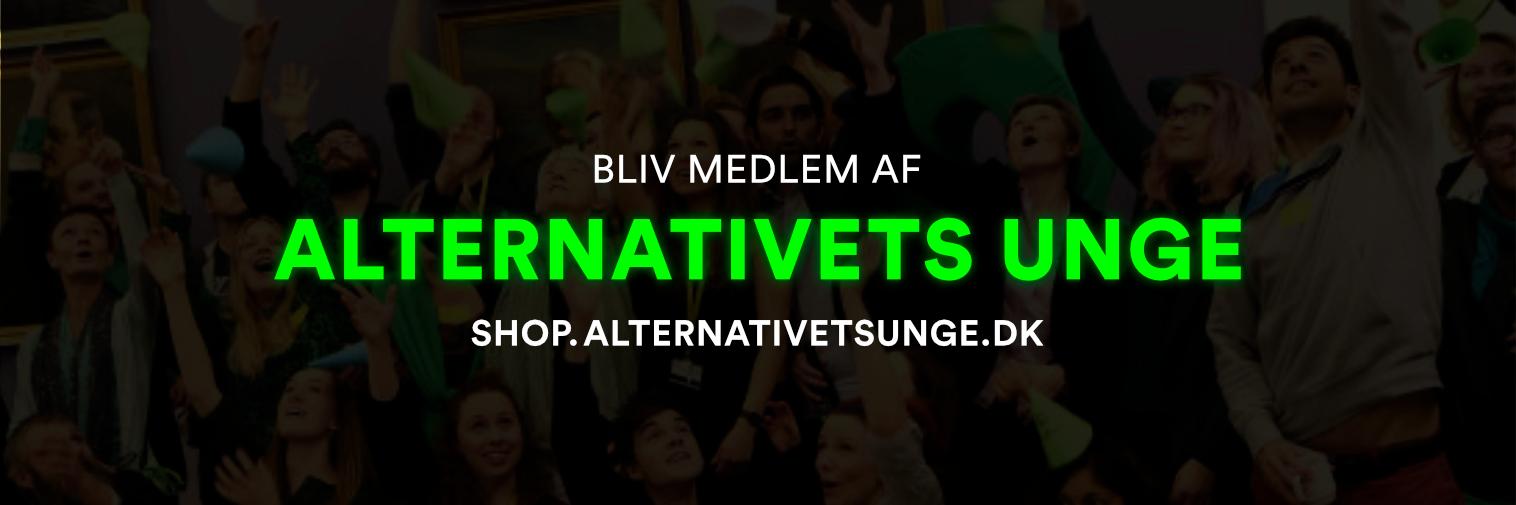 Alternativets Unge banner
