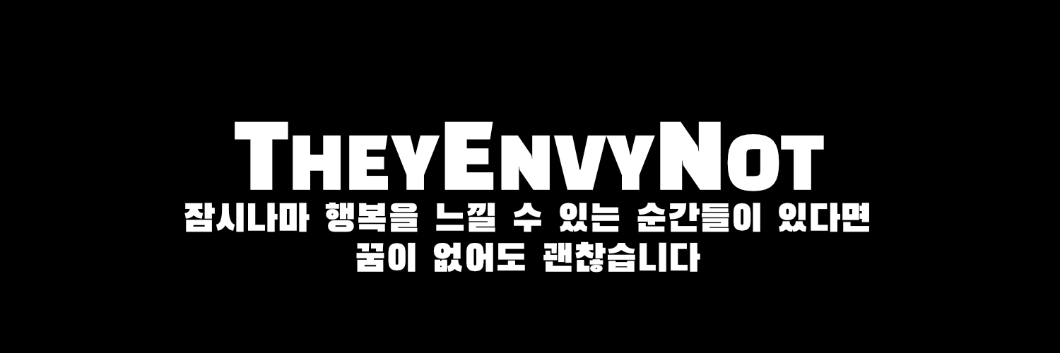 TheyEnvyNot's profile banner image