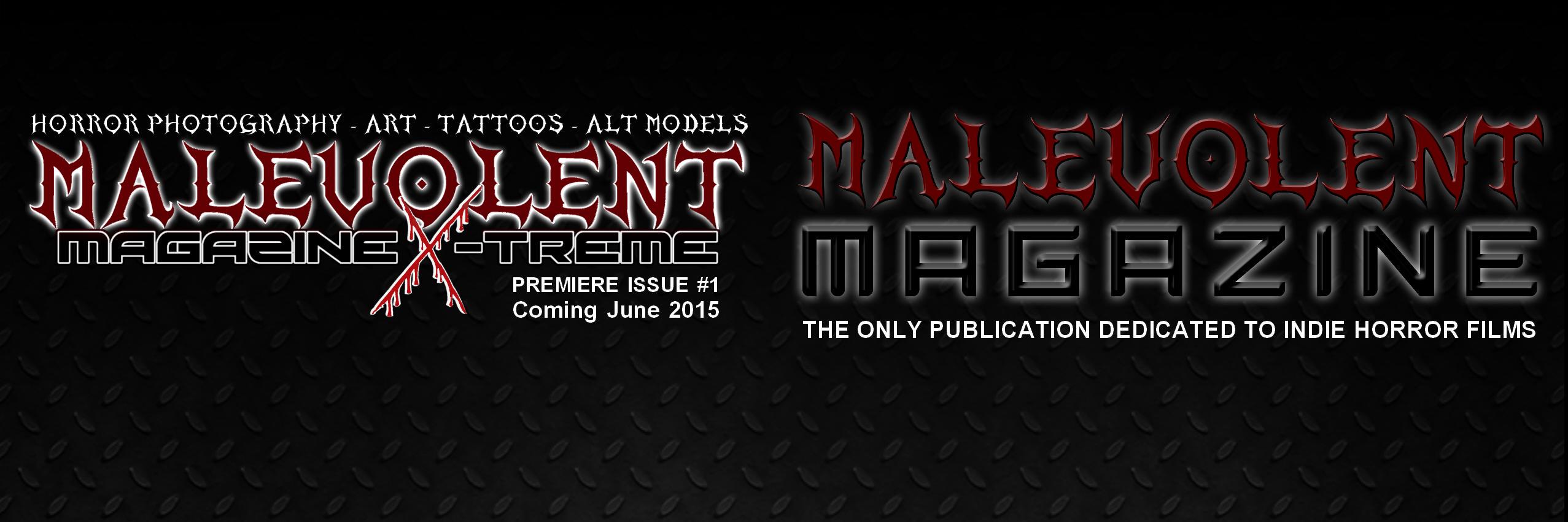 Malevolent Magazine banner