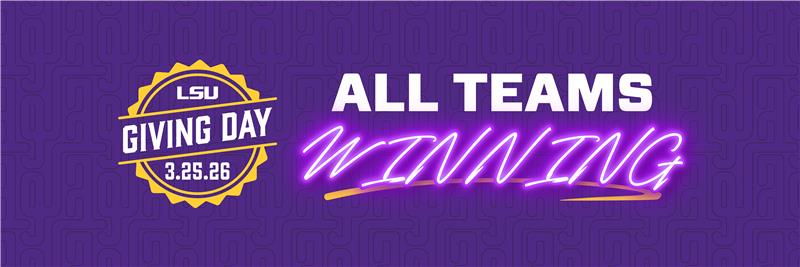 LSU Foundation banner