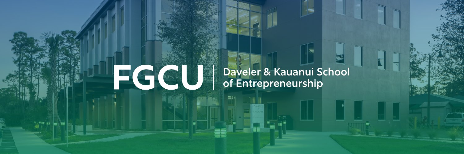 FGCU Daveler & Kauanui School of Entrepreneurship banner