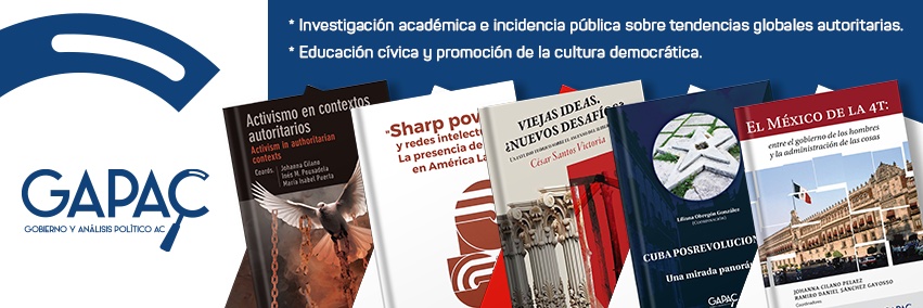 Gobierno y Análisis Político A.C. (GAPAC) banner