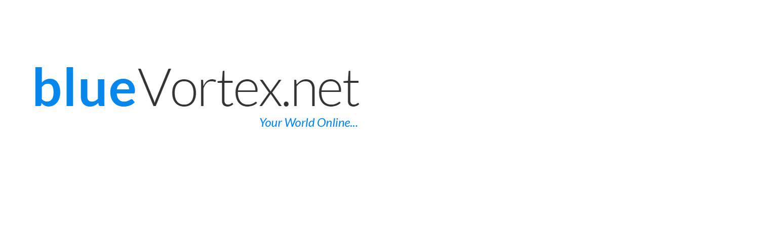 blueVortexnet's profile banner image