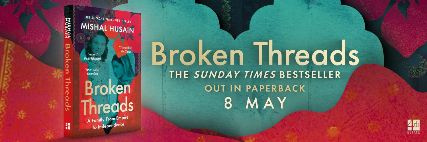 Mishal Husain's banner