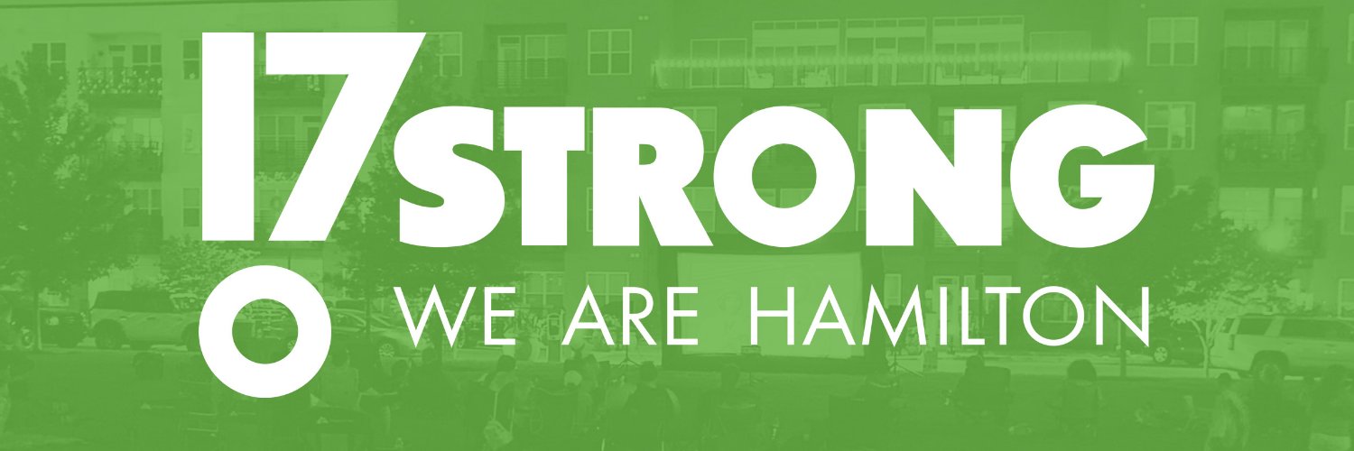 17STRONG Hamilton banner