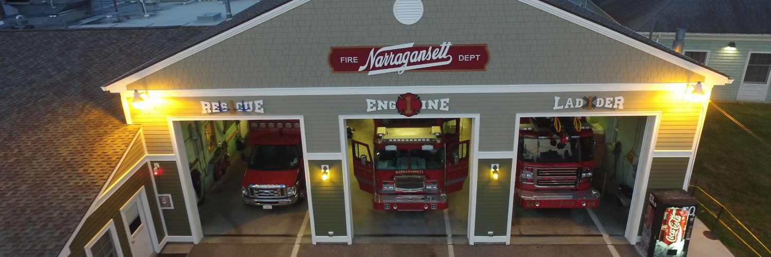 Narragansett FD banner