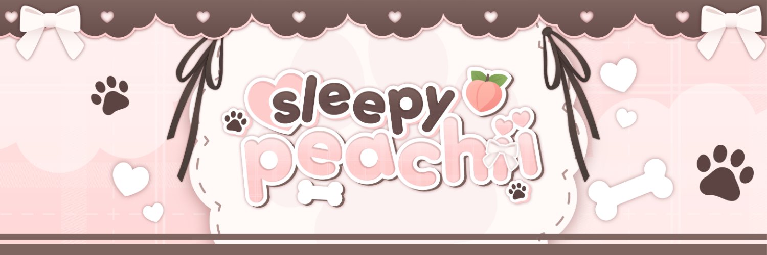 peachii ♡ ꒱ ⸝⸝ vtuber (subathon ongoing!) 🐾's banner