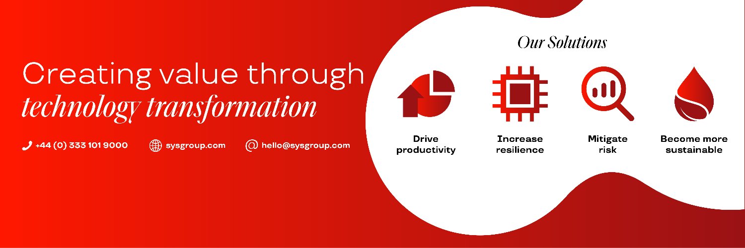 SysGroup banner