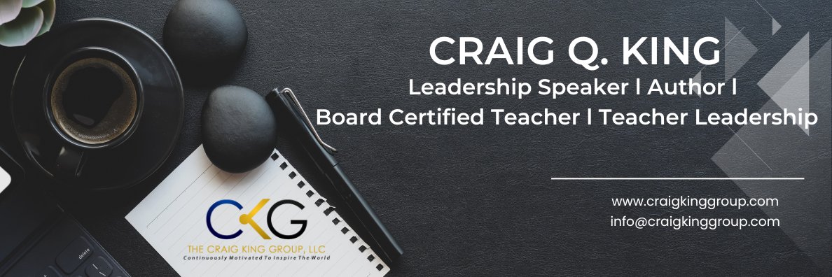 Craig Q. King, NBCT banner