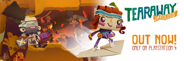Tearaway Unfolded Profile Banner