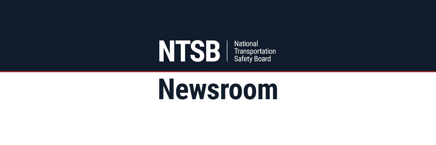 NTSB Newsroom's banner