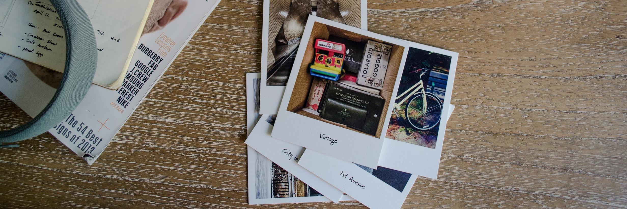 Polaroid Fotobar banner