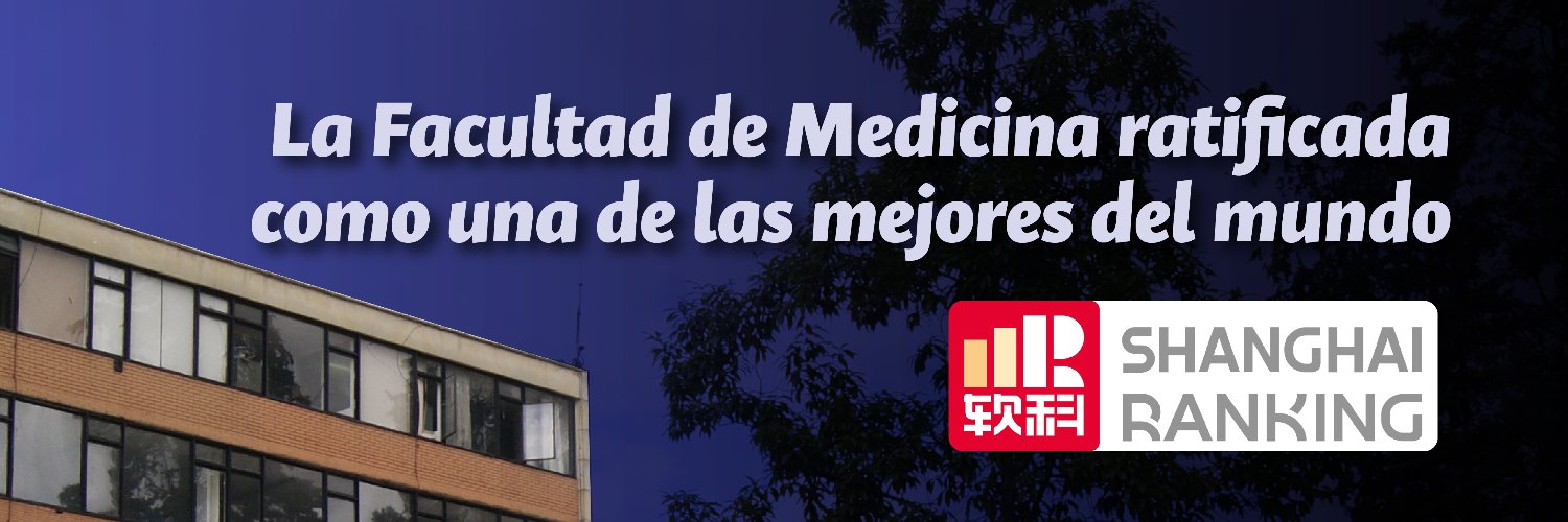 Facultad de Medicina | UNAL Colombia Profile Banner