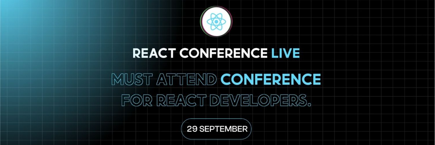 React Live Conference banner