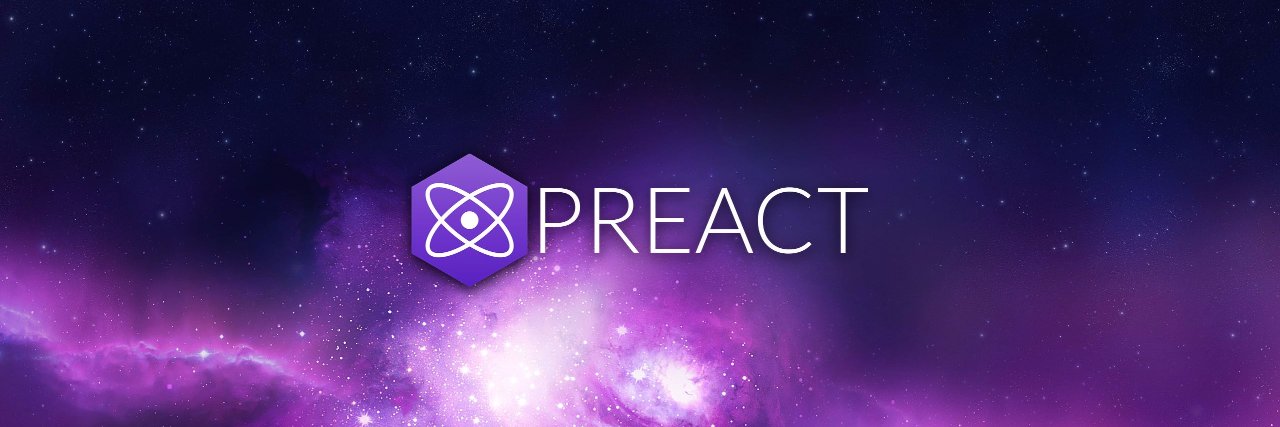 Preact banner