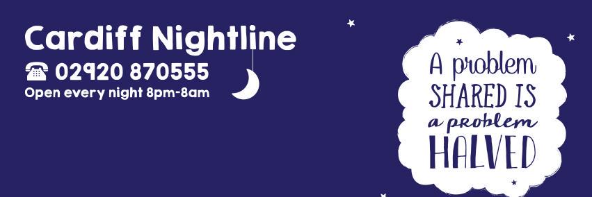 Cardiff Nightline banner