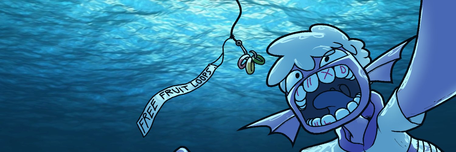 Jod the Cod (Commission status @ BSKY) banner