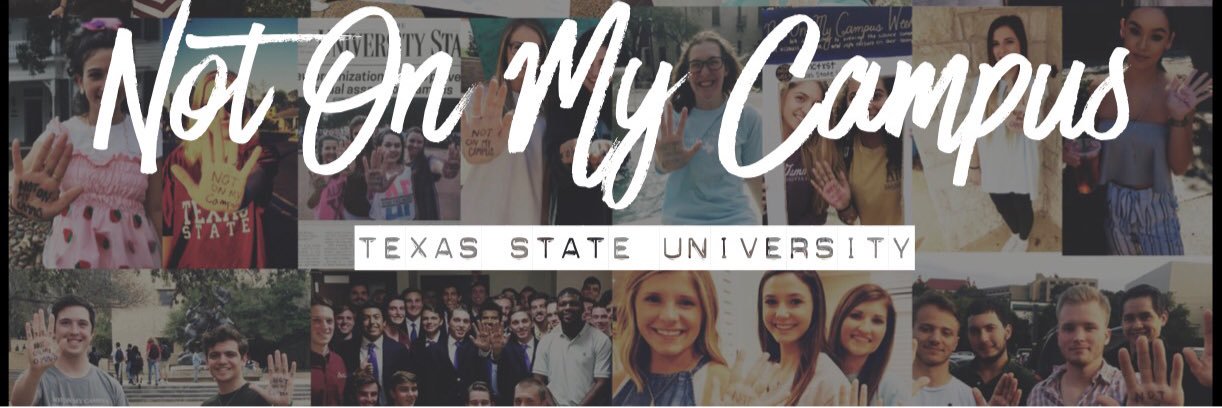 Not On My Campus banner