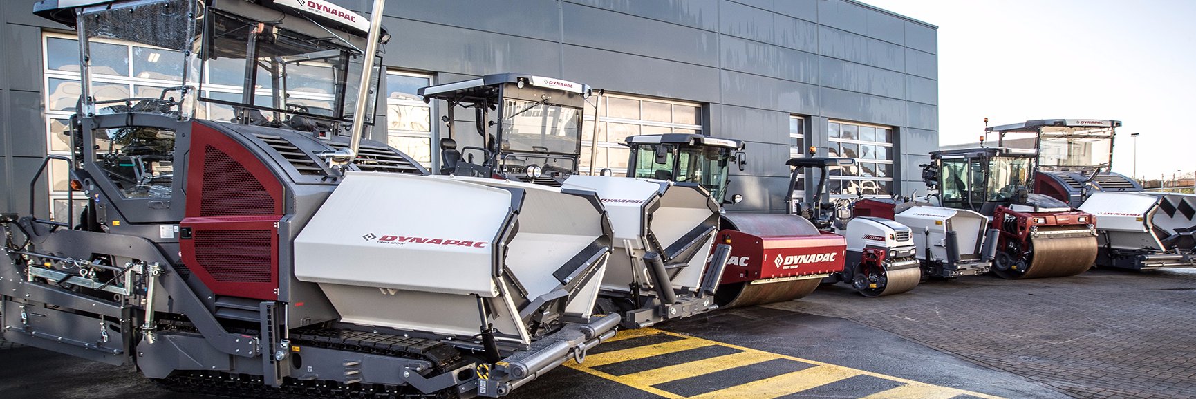 Dynapac Construction Equipment banner