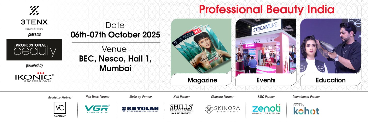 Professional Beauty India banner