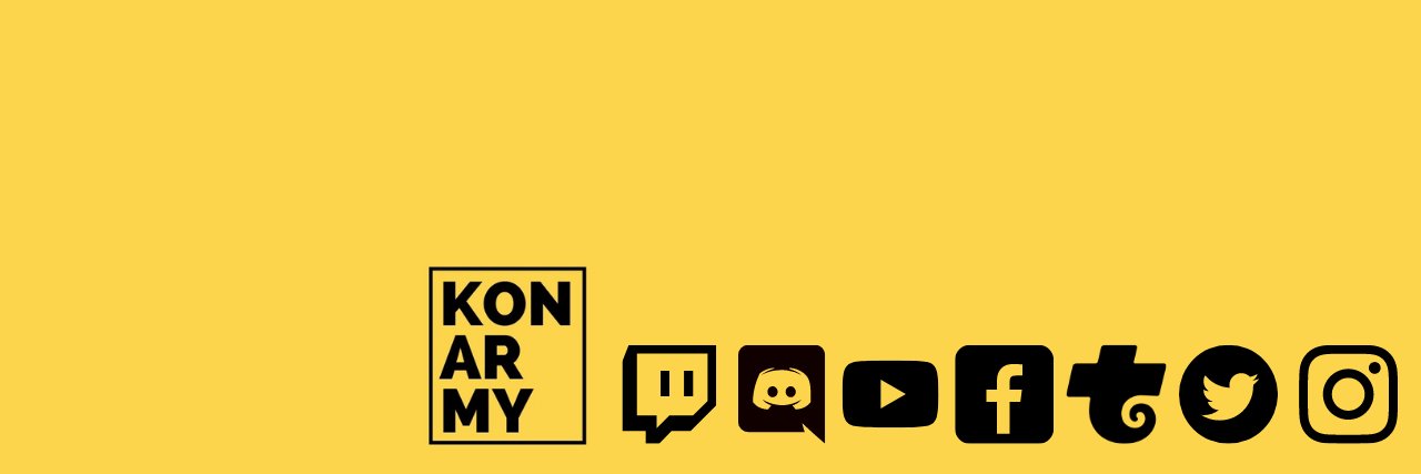 KonArmyTweets's profile banner image