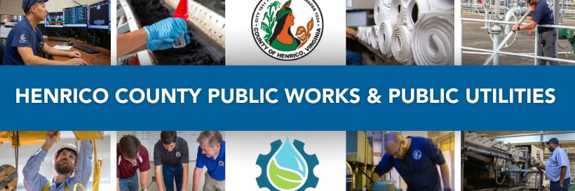 Henrico County Public Works & Public Utilities's banner