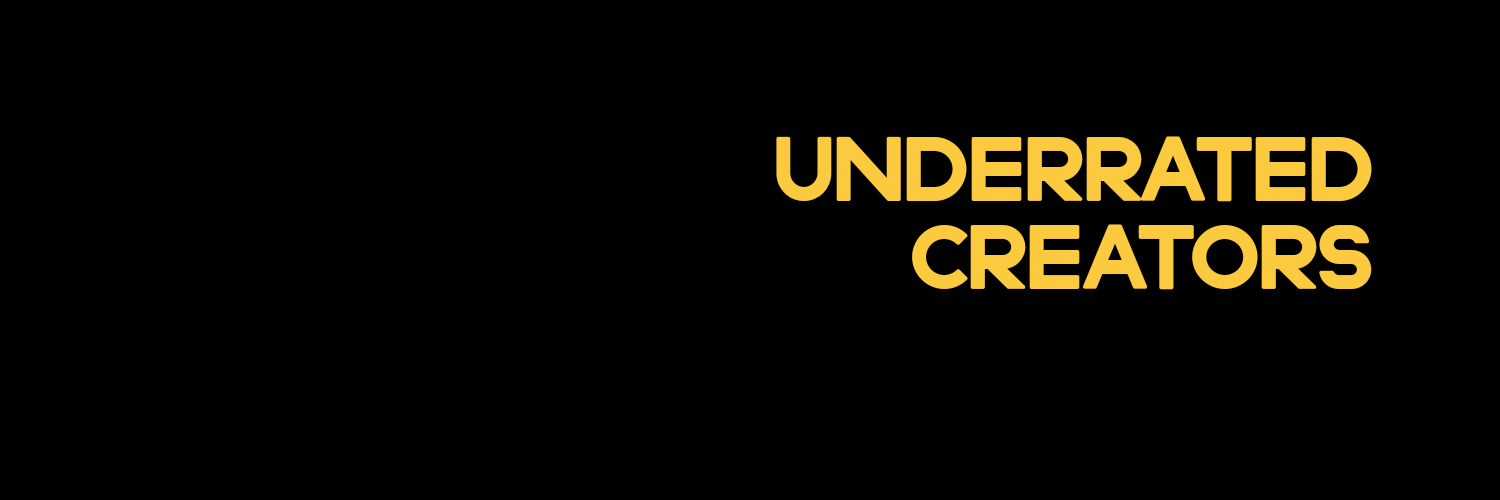 Underrated Creators banner
