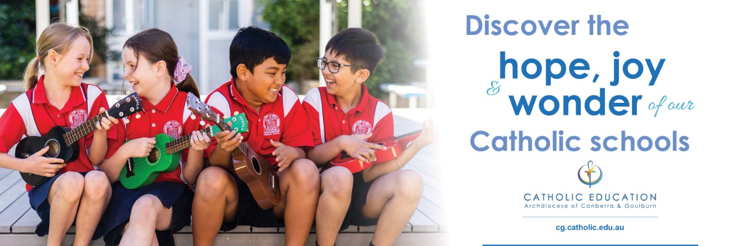 Catholic Education Canberra and Goulburn banner