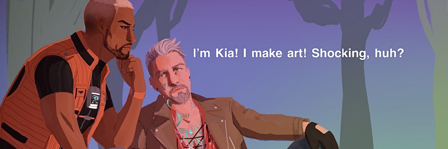 🩷🧡 Kia 🦭 💚💜's banner