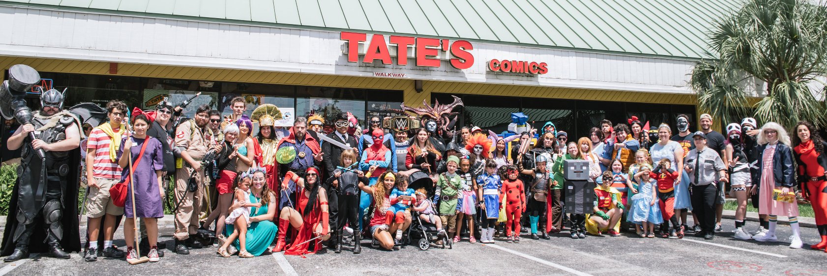 TATE'S Comics, Inc. banner