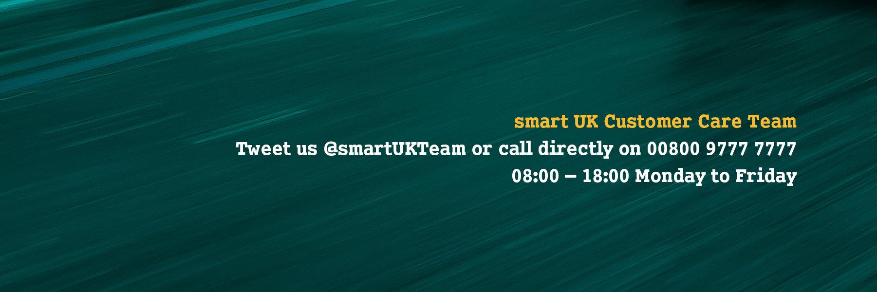 smart Customer Care banner