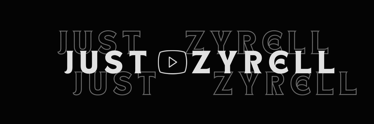 JustZyrell's profile banner image