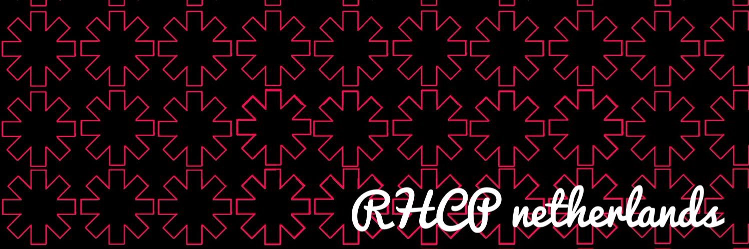 RHCP Netherlands banner
