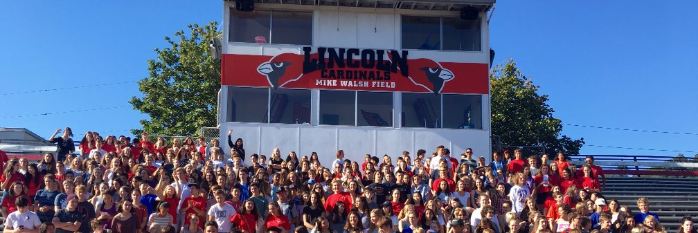 Lincoln High School banner
